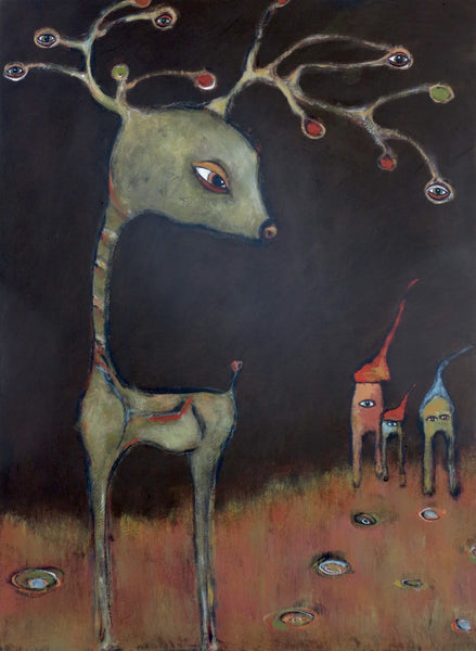 SOLD "Standing Watch at the Crossroads"