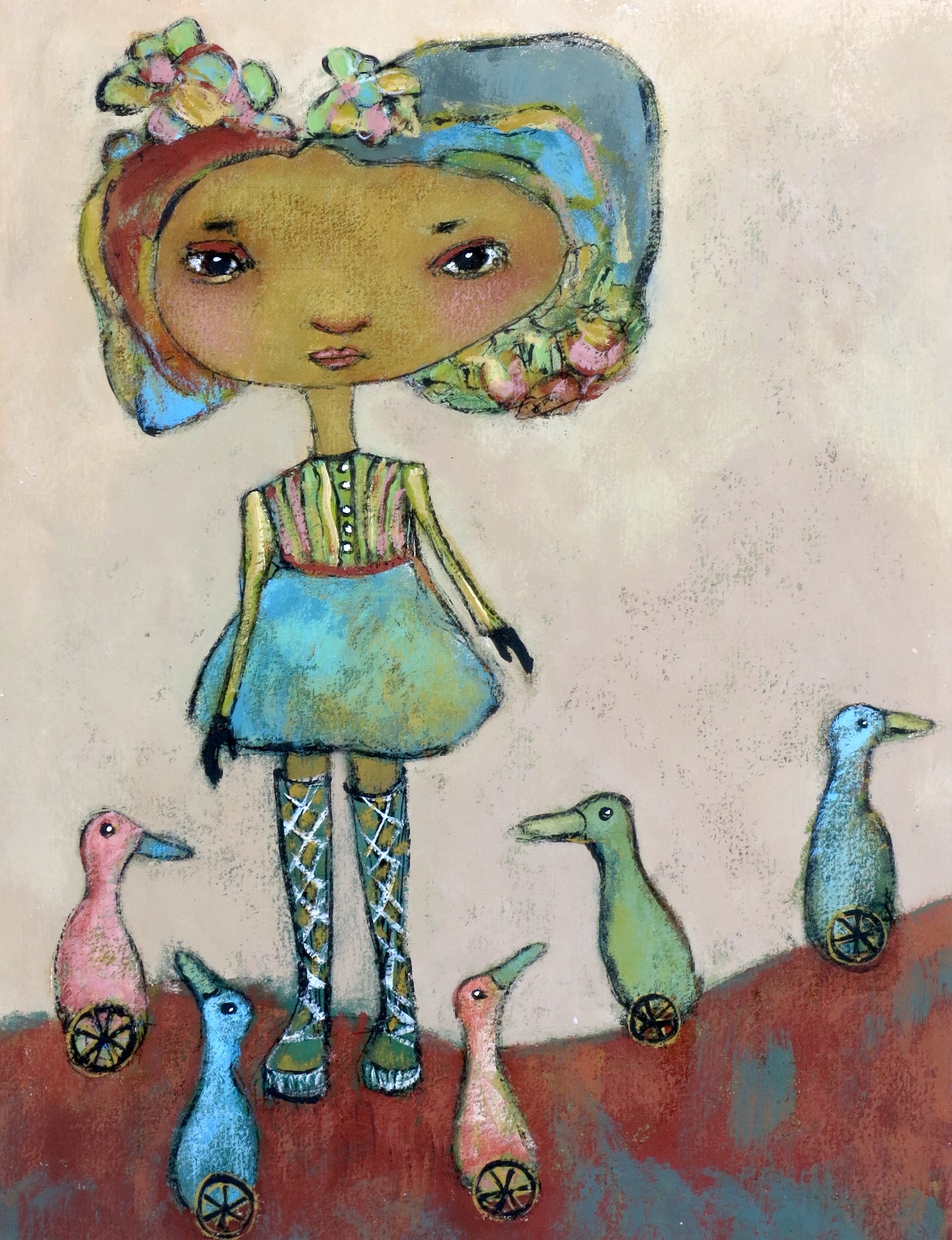 SOLD " Life is More Interesting When Your Ducks Aren't in a Row"