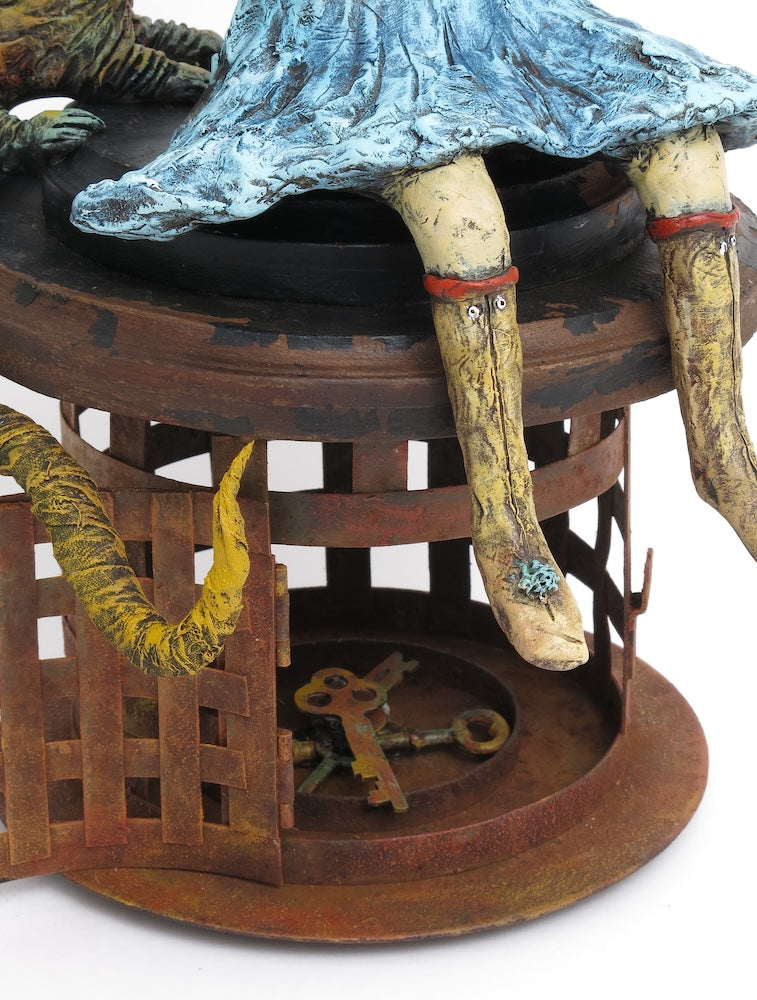SOLD  "The Keys Are Hidden Beneath The Surface - Locked Away In The Invisible World"