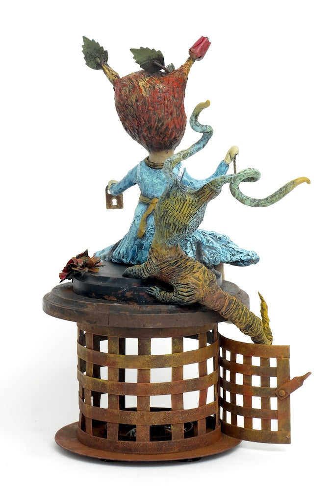 SOLD  "The Keys Are Hidden Beneath The Surface - Locked Away In The Invisible World"