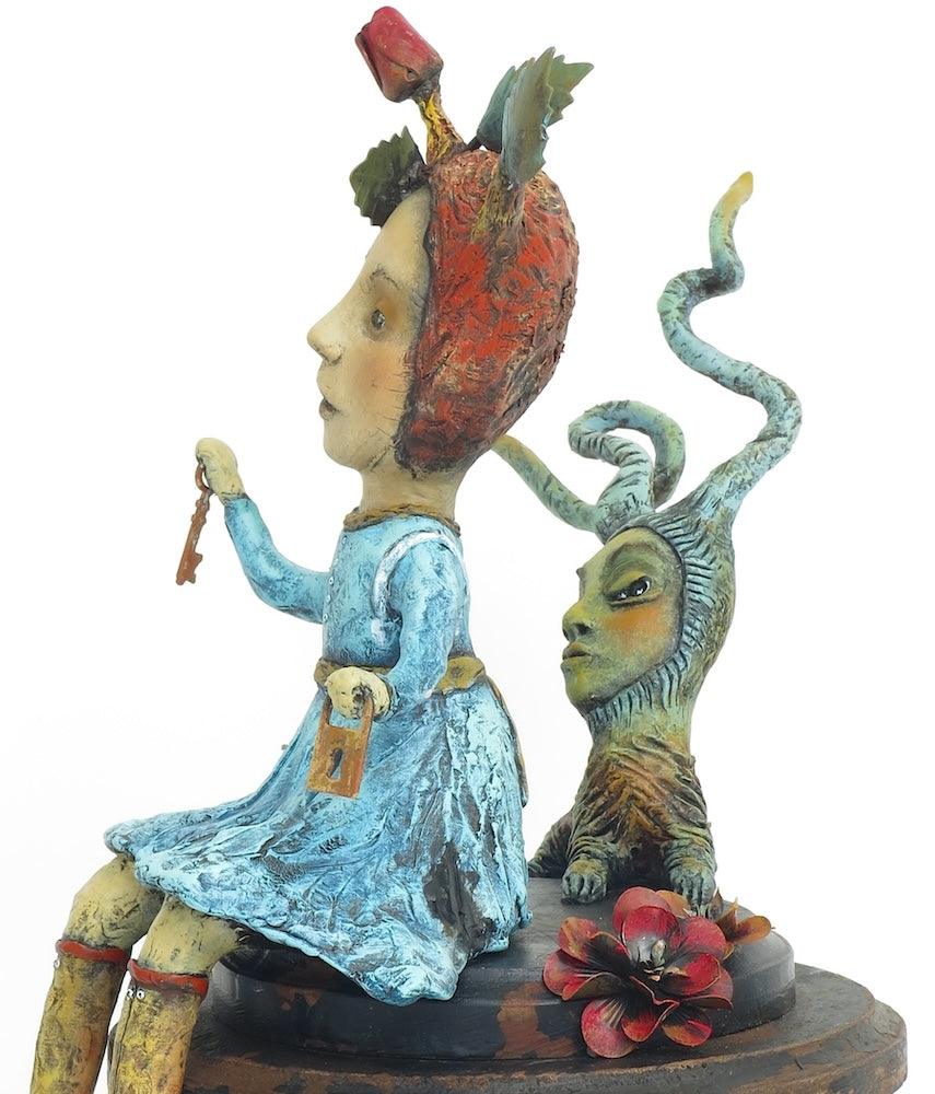 SOLD  "The Keys Are Hidden Beneath The Surface - Locked Away In The Invisible World"