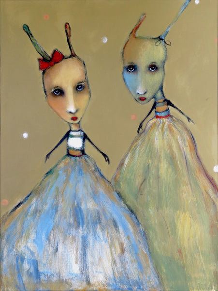 SOLD   "Night Creatures Don Their Tutus"