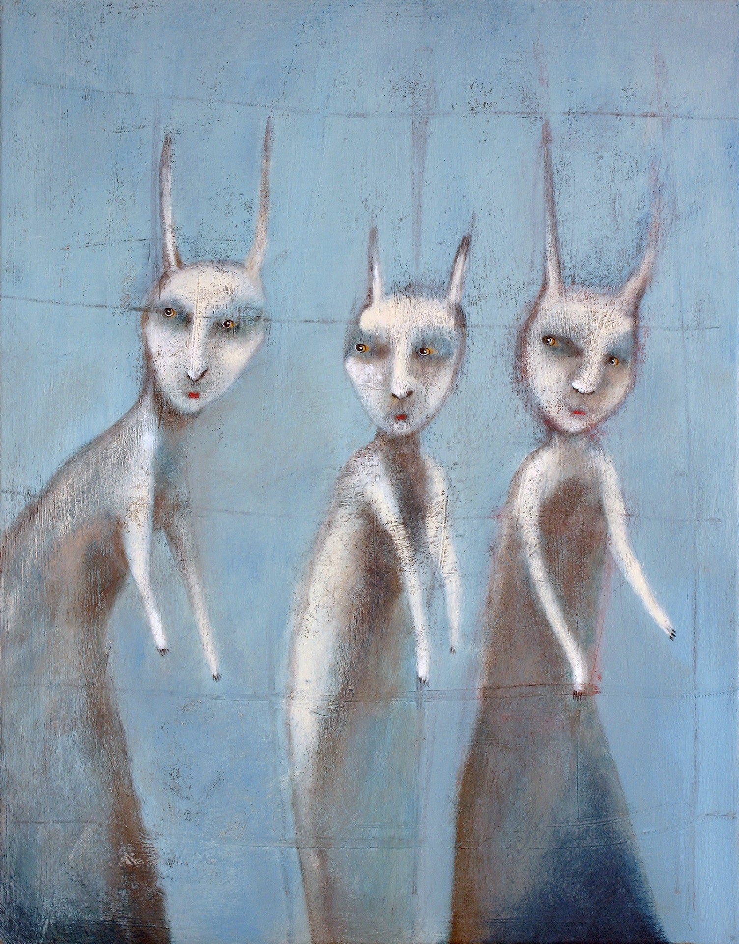 SOLD "Crossing the Fence Line"