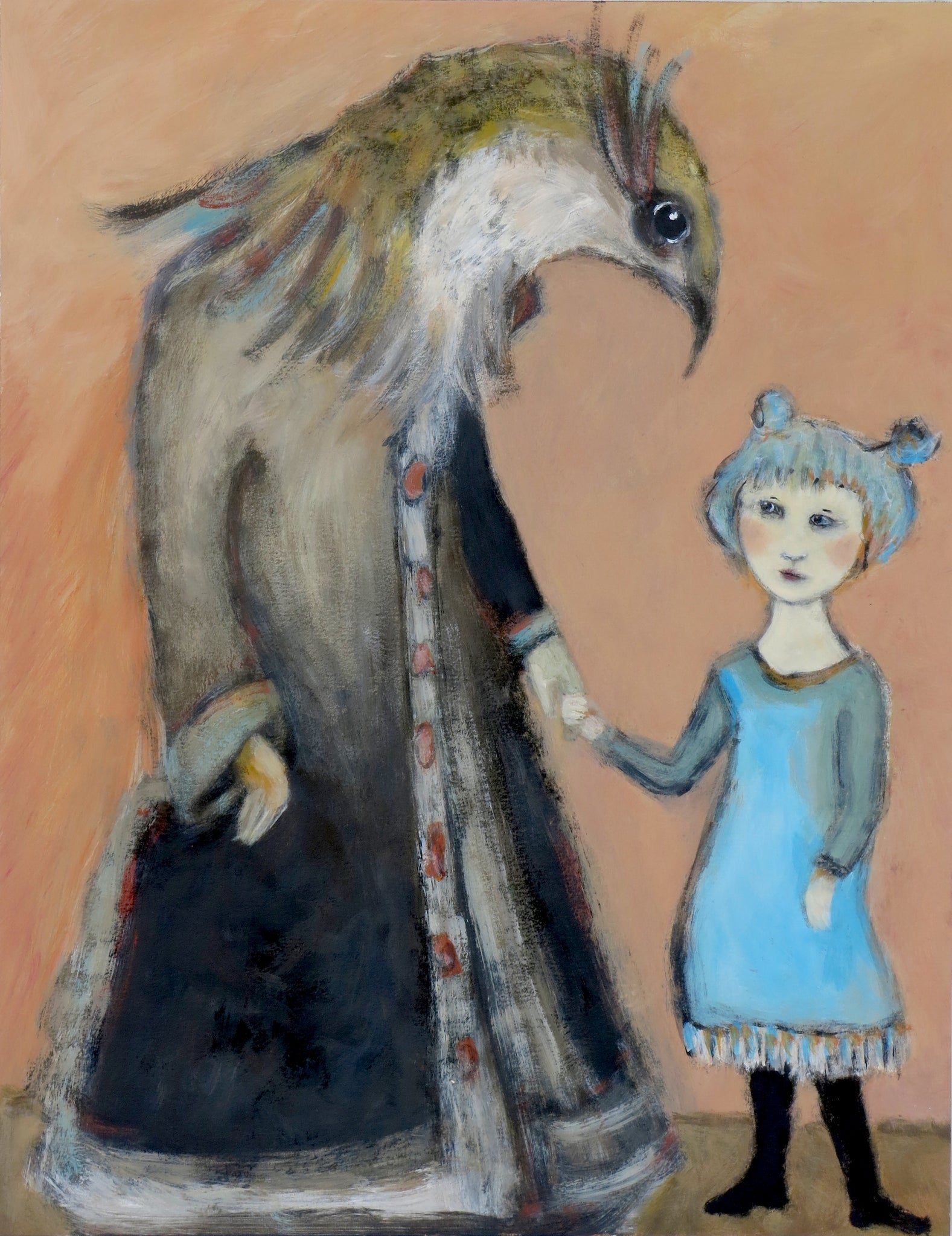 "Young Girl in Search of Wisdom"