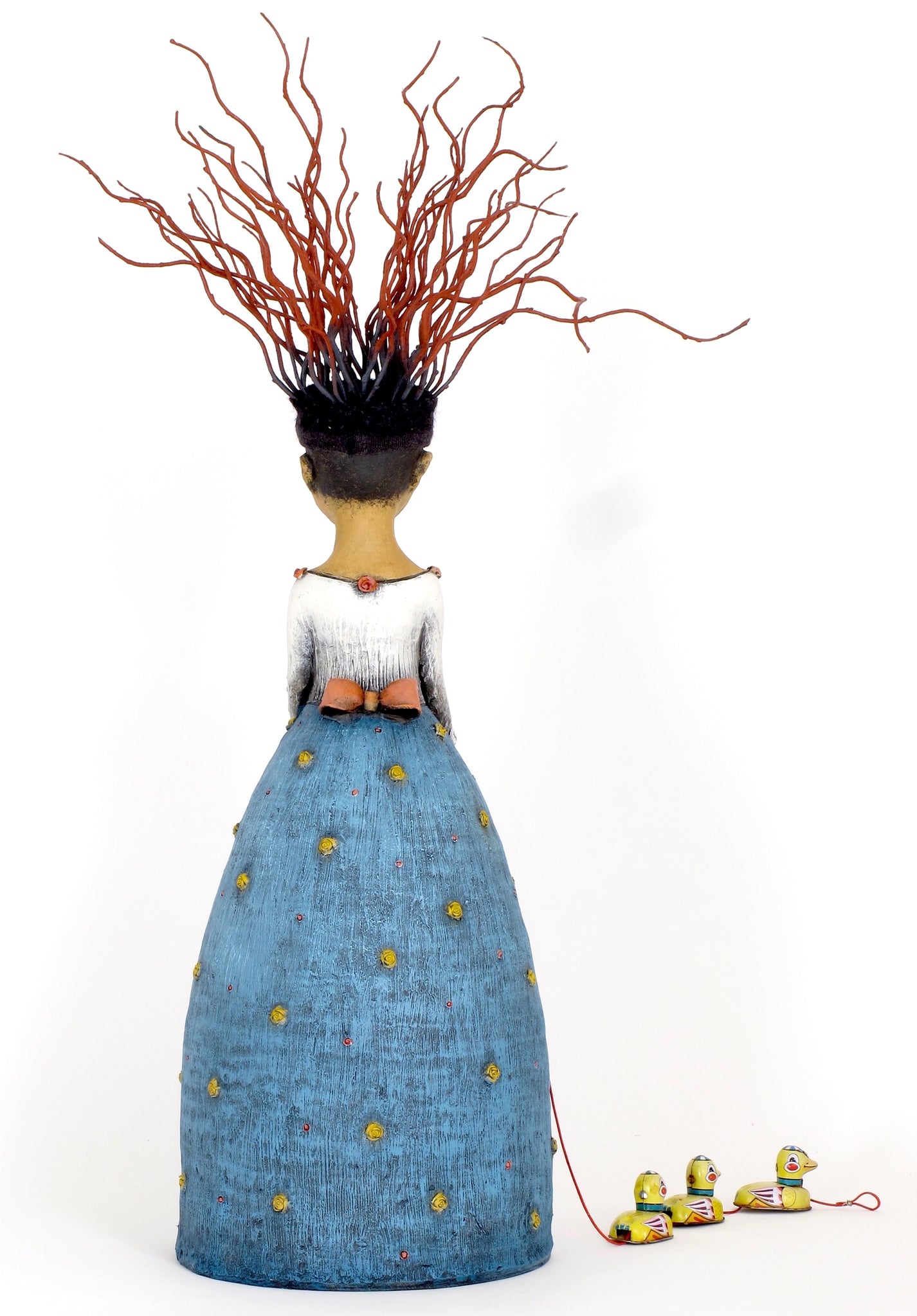 SOLD "Rarely was Penelope Successful at Keeping her Ducks in a Row"