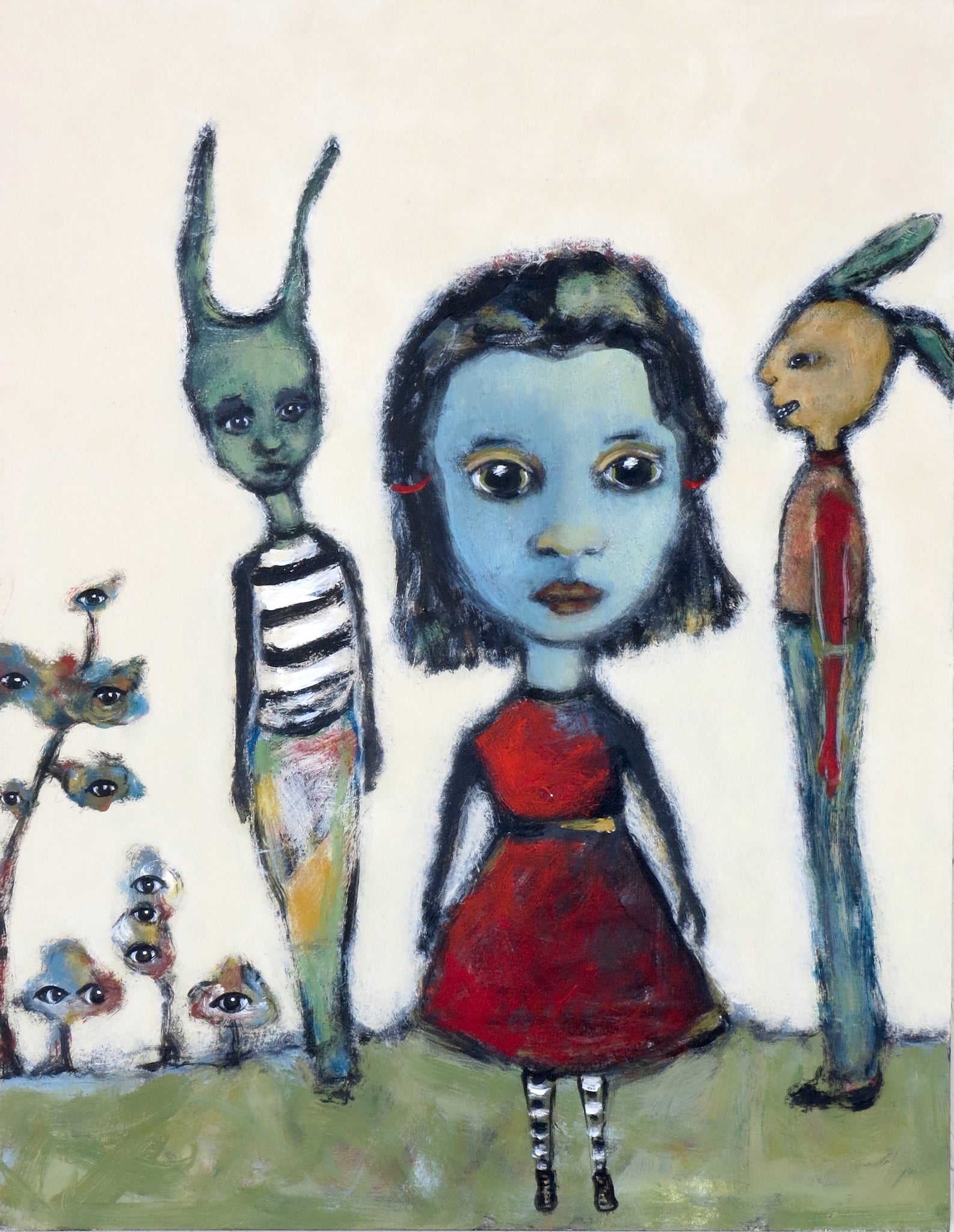 SOLD "STANDING AT THE CROSSROADS"
