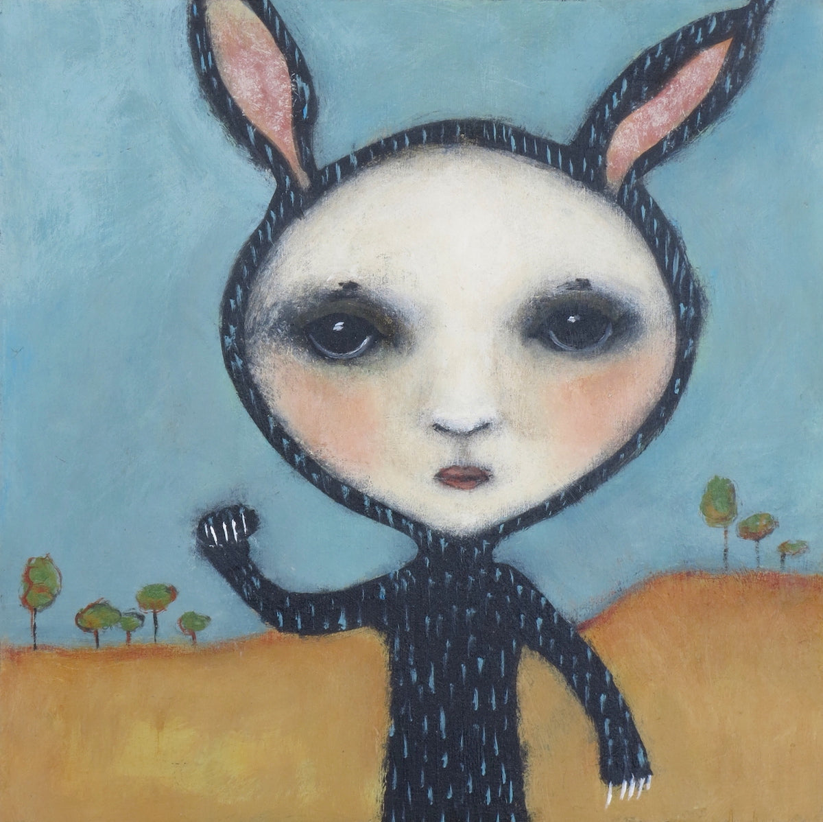 SOLD  "Innocence Sharpens Her Claws"