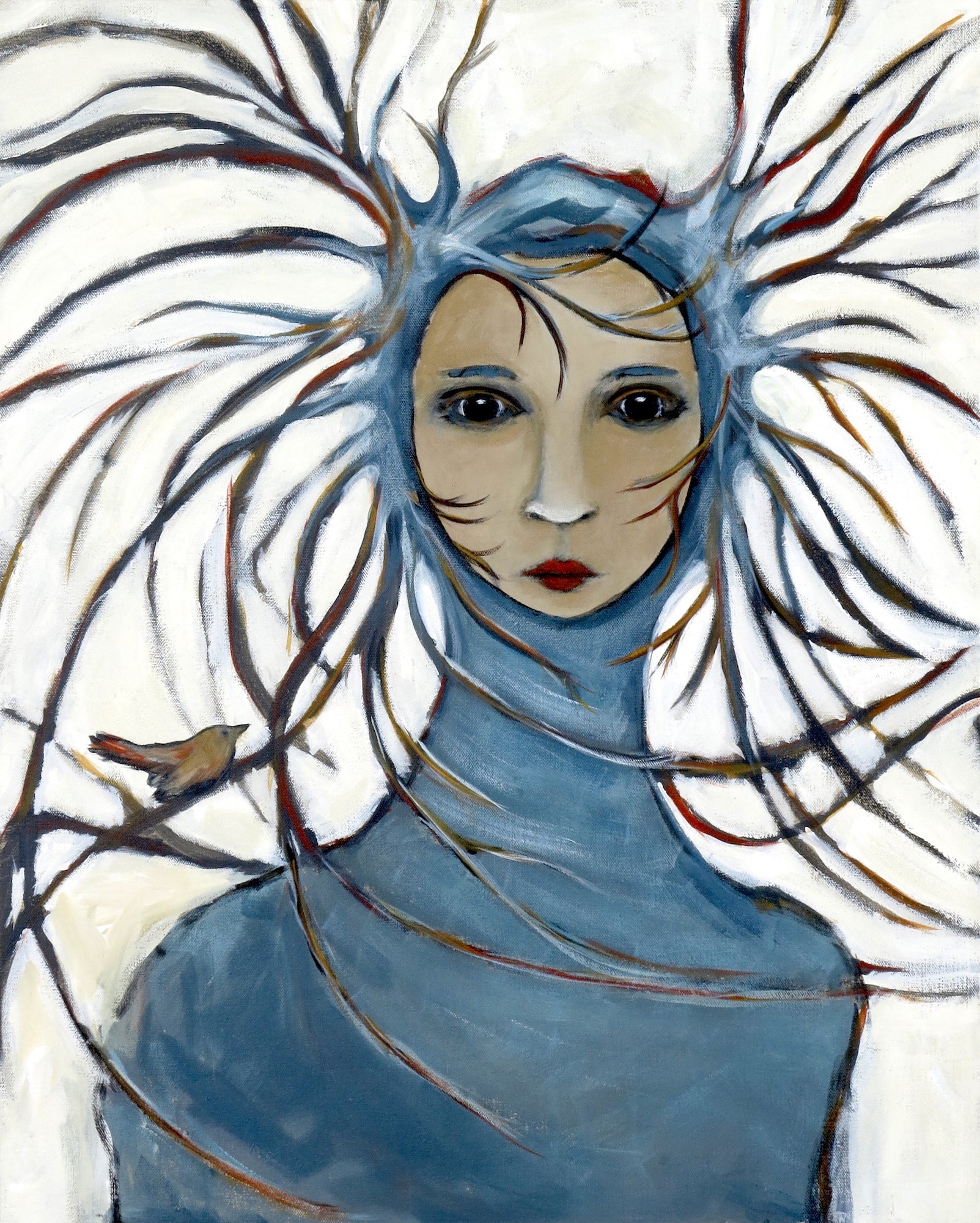 SOLD   "Winter Shelter"