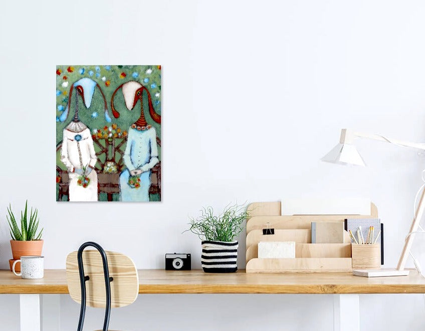 SOLD "GARDEN SANCTUARY"