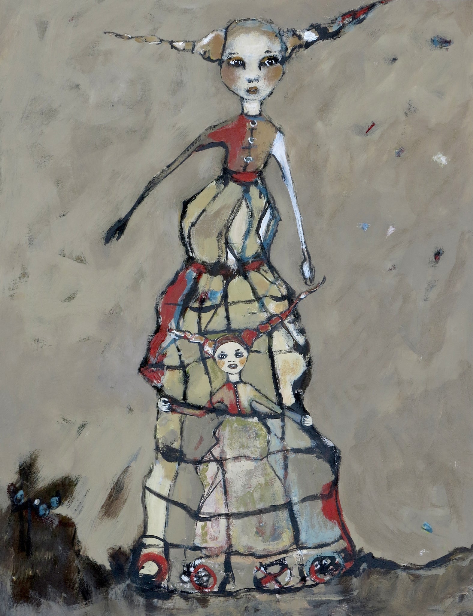"Inner Critic Rattles Her Cage"