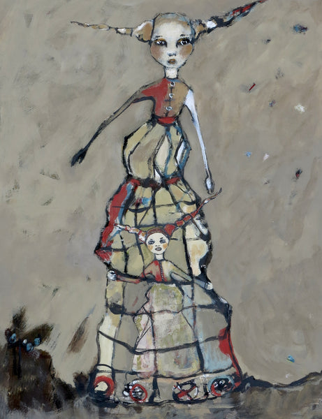 "Inner Critic Rattles Her Cage"