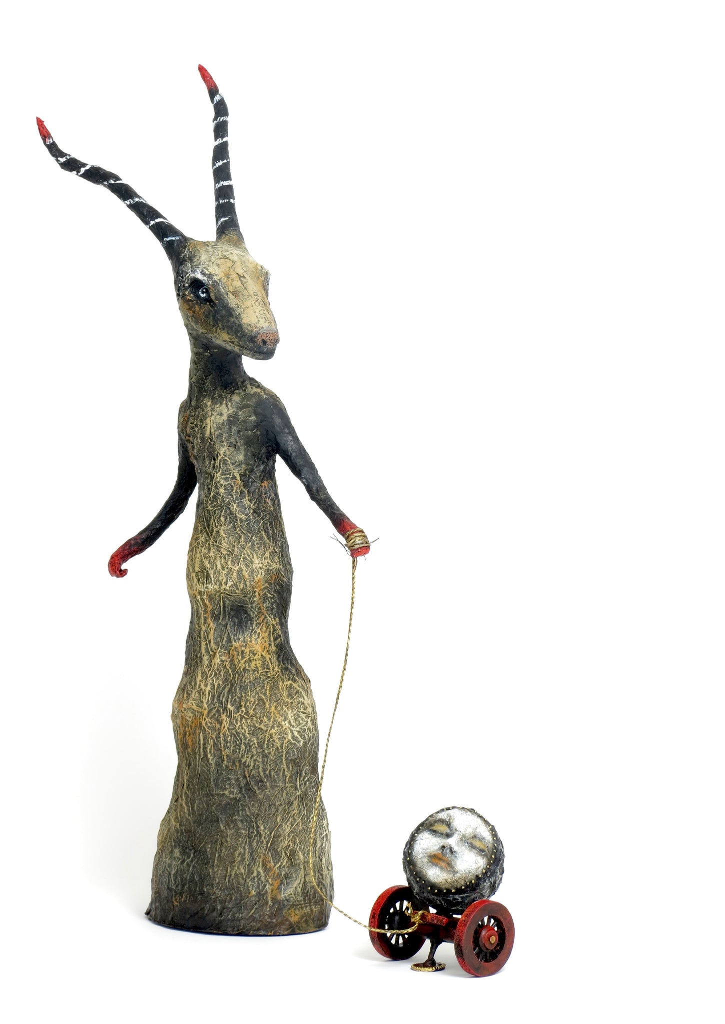 "Night Howler Steals the Moon While She Sleeps"