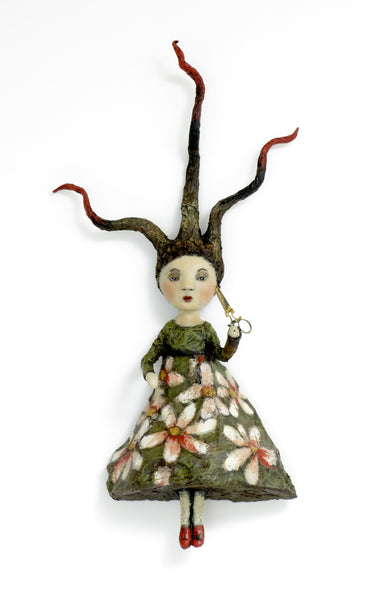 SOLD  "Henrietta Decides to Live Life on the Cutting Edge" (Snip Snip)