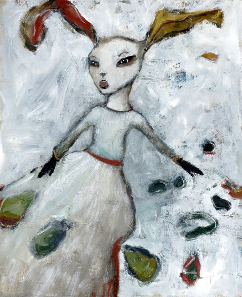 "Stella, in a Fit of Frustration, Enters the Garden and Throws Cabbages at the World"