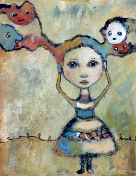 SOLD  "Time To Listen To Her Own Voice"