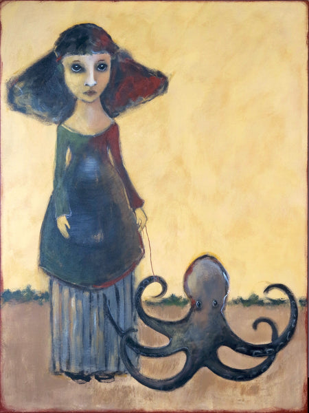 SOLD  "Unperturbed by Her Peculiarity"