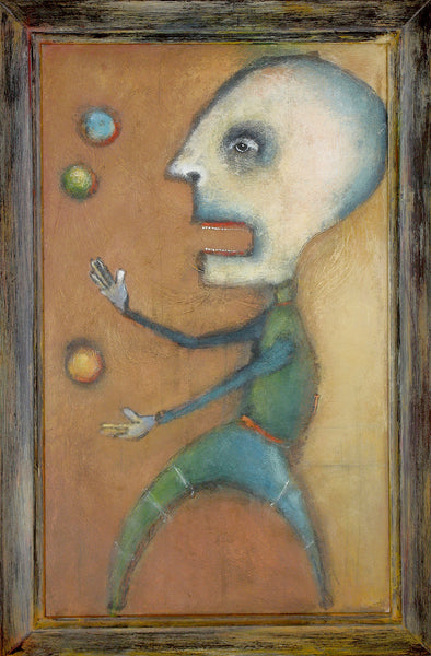 "Juggling Glass Spheres"