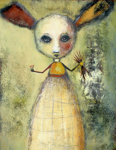 SOLD  "Three Matches and a Handful of Twigs, What Could Possibly Go Wrong?"