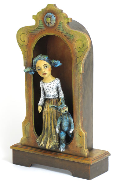 SOLD  Kathy "Fleeing the Confines of Reality"