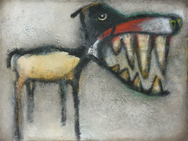 SOLD   "The leash Was Longer An Option"