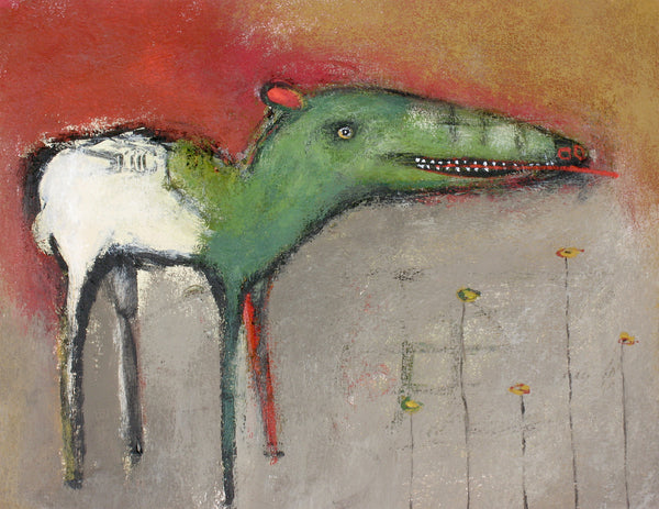 SOLD   "When All Else Fails, Wag Your Tongue"