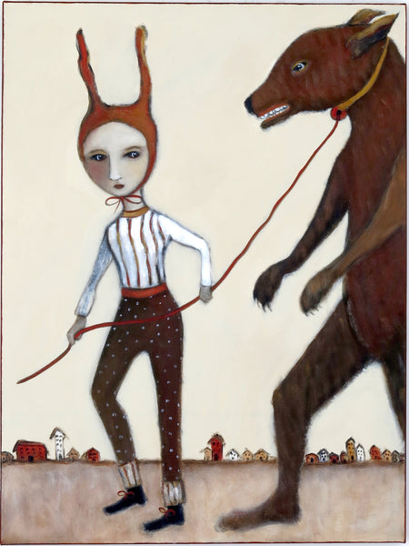 Sold   "Keeping A Close Eye And A Short Leash On Her Fears"