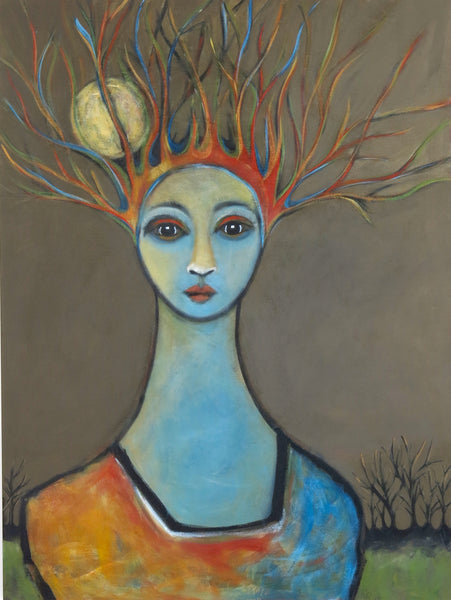 SOLD "Branches Sing In the Moonlight"