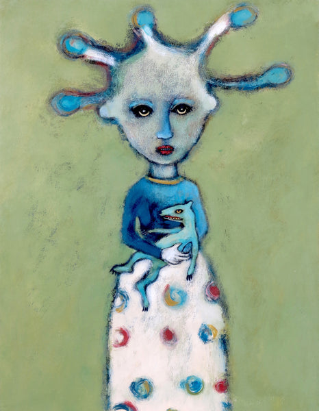 SOLD   " Sofia Holds on to Her Anger, Afraid it Might Bite Someone if She Lets Go"