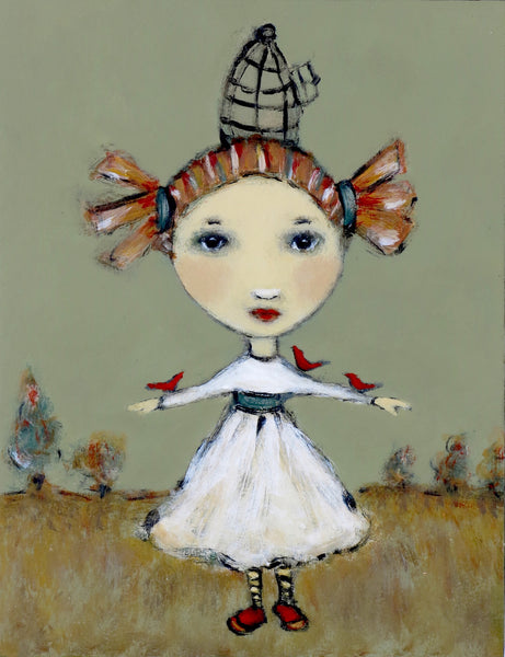 SOLD  "Assisting With the Escape"
