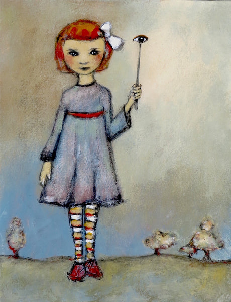 SOLD "Youth Keeps a Watchful Eye"