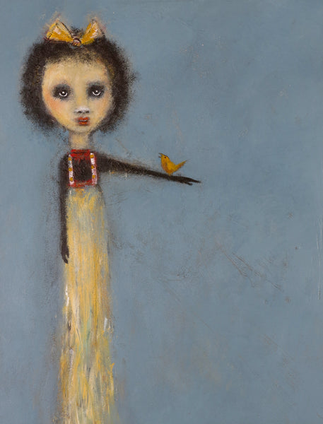 SOLD   "Voice of Reason" Original Painting by Jacquline Hurlbert