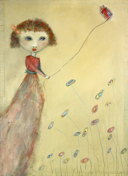 SOLD   "Holding on by a Thread"