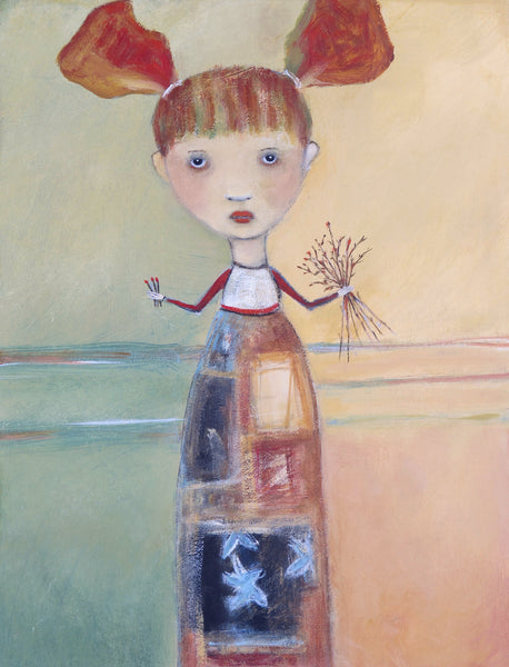 SOLD  "Three Matches and a Hand Full of Twigs, What Could Possibly Go Wrong?"